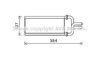 AVA QUALITY COOLING HDA6292 Heat Exchanger, interior heating